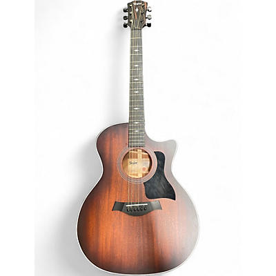 Used Taylor 324CE V-Class BURST Acoustic Electric Guitar
