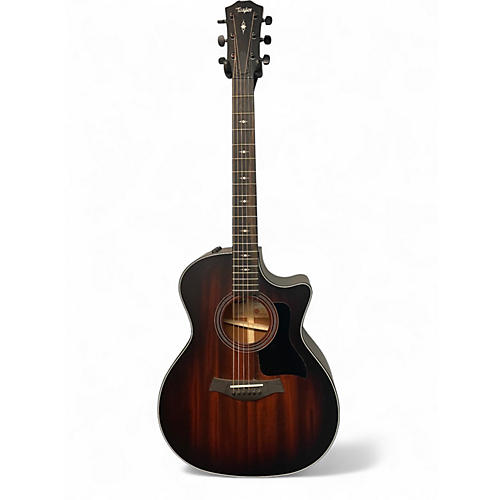 Used Taylor 324CE V-Class Natural Acoustic Electric Guitar Natural