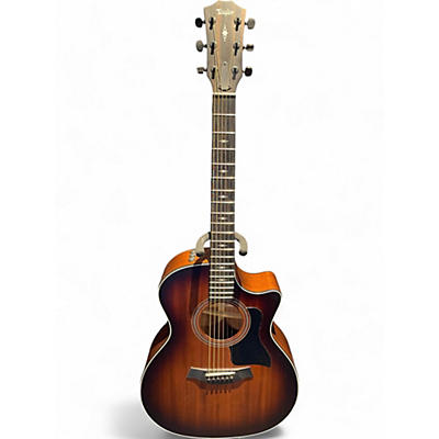 Used Taylor 324CE V-Class Tobacco Sunburst Acoustic Electric Guitar