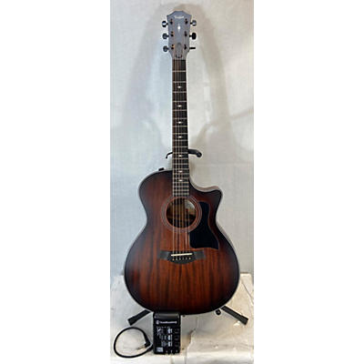 Taylor Used Taylor 324CE V-Class W/ TonewoodAmp Natural Acoustic Electric Guitar