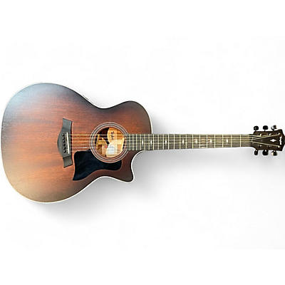 Taylor Used Taylor 324CE V-Class shaded edge burst Acoustic Electric Guitar