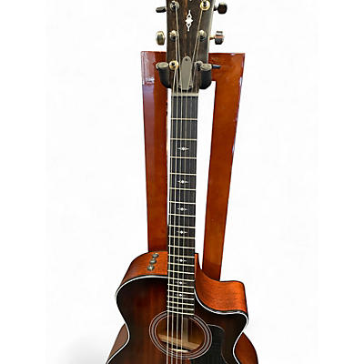 Used Taylor 324CE Walnut Burst Acoustic Electric Guitar