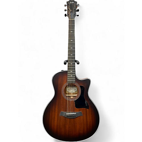 Taylor Used Taylor 326ce Baritone LTD Natural Mahogany Acoustic Electric Guitar Natural Mahogany