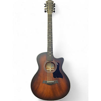 Taylor Used Taylor 326e Baritone 8 String shaded edge burst Acoustic Electric Guitar