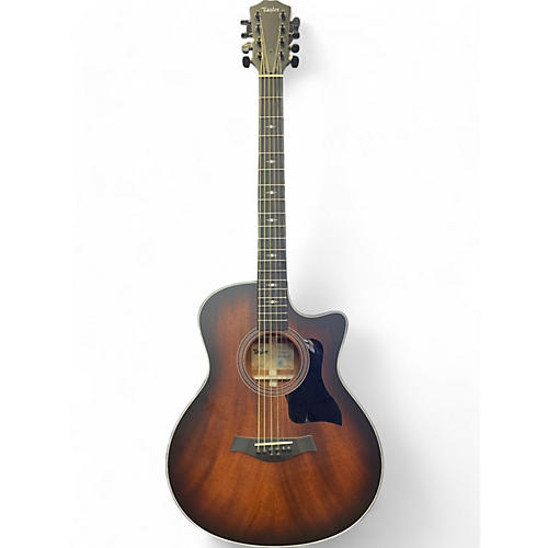 Taylor Used Taylor 326e Baritone 8 String shaded edge burst Acoustic Electric Guitar shaded edge burst