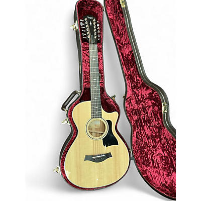 Used Taylor 352 Natural 12 String Acoustic Electric Guitar