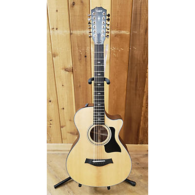 Taylor Used Taylor 352CE Natural 12 String Acoustic Electric Guitar