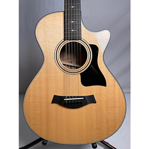 Taylor Used Taylor 352CE Natural 12 String Acoustic Electric Guitar Natural