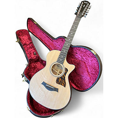 Used Taylor 352CE Natural 12 String Acoustic Electric Guitar