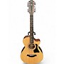Used Taylor 352CE20109 Natural 12 String Acoustic Electric Guitar Natural