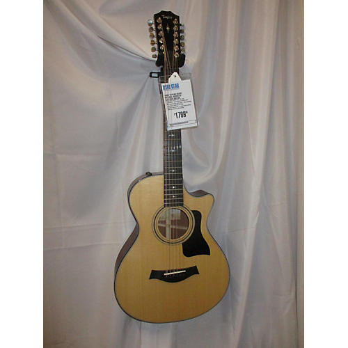 Taylor Used Taylor 352ce Natural Acoustic Electric Guitar Natural