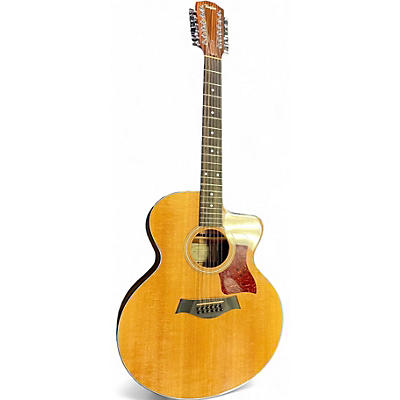 Used Taylor 355CE Natural 12 String Acoustic Electric Guitar
