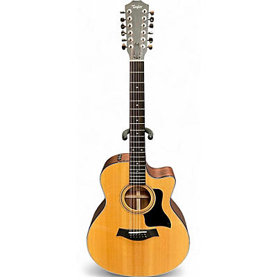 Used Taylor 356CE Natural 12 String Acoustic Electric Guitar
