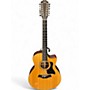 Used Taylor 356CE Natural 12 String Acoustic Electric Guitar Natural