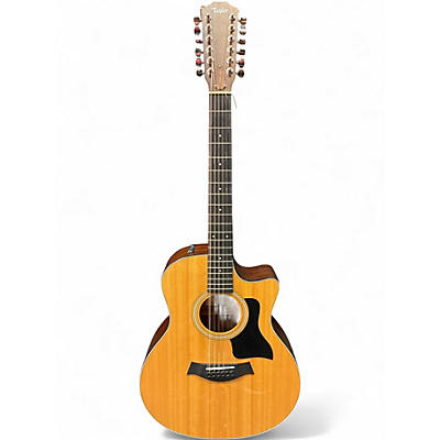 Used Taylor 356CE Natural 12 String Acoustic Electric Guitar