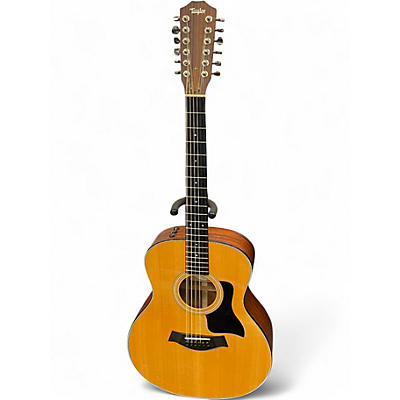 Used Taylor 356E Natural Acoustic Electric Guitar