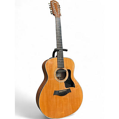 Used Taylor 356E Natural Acoustic Electric Guitar