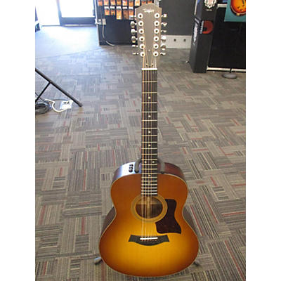 Taylor Used Taylor 358e Ltd Honey Burst 12 String Acoustic Electric Guitar