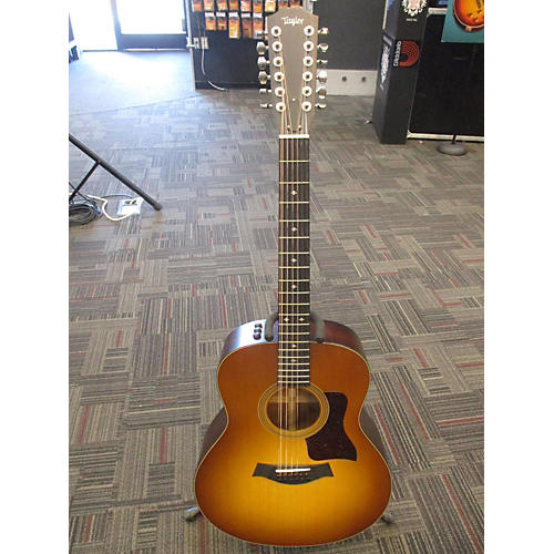 Taylor Used Taylor 358e Ltd Honey Burst 12 String Acoustic Electric Guitar Honey Burst