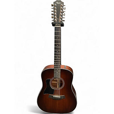 Used Taylor 360E LH Brown Acoustic Electric Guitar