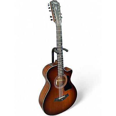 Used Taylor 362CE Brown Sunburst 12 String Acoustic Electric Guitar