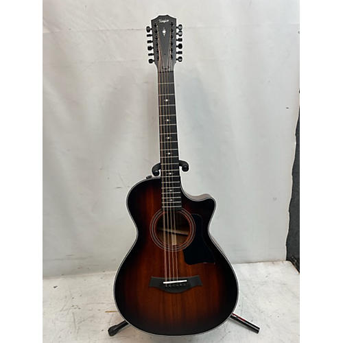 Taylor Used Taylor 362CE Shaded Edge Burst 12 String Acoustic Electric Guitar Shaded Edge Burst