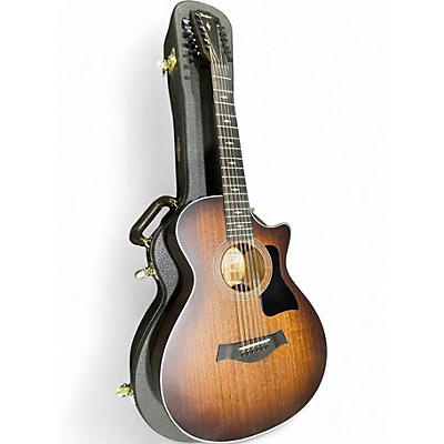 Used Taylor 362ce 2 Color Sunburst 12 String Acoustic Guitar