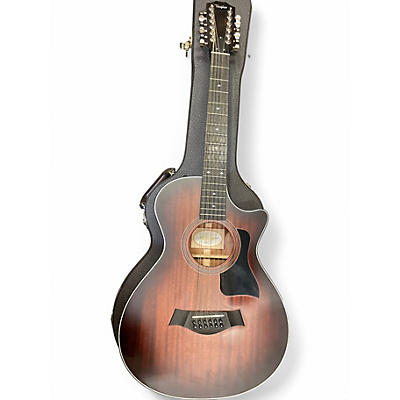 Used Taylor 362ce burst 12 String Acoustic Electric Guitar