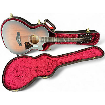 Used Taylor 362ce grand concert Edgeburst 12 String Acoustic Electric Guitar