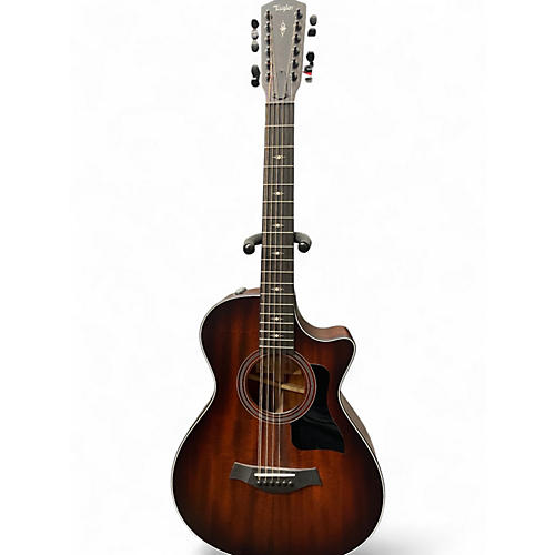 Used Taylor 362ce shaded edgeburst 12 String Acoustic Guitar shaded edgeburst