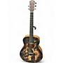 Used Taylor 4 Vets Americana Custom Graphic Acoustic Guitar Custom Graphic
