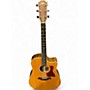 Used Taylor 410CE L4 Natural Acoustic Electric Guitar Natural