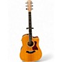 Used Taylor 410CE Natural Acoustic Electric Guitar Natural