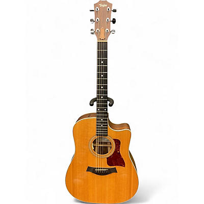 Used Taylor 410CE Natural Acoustic Electric Guitar