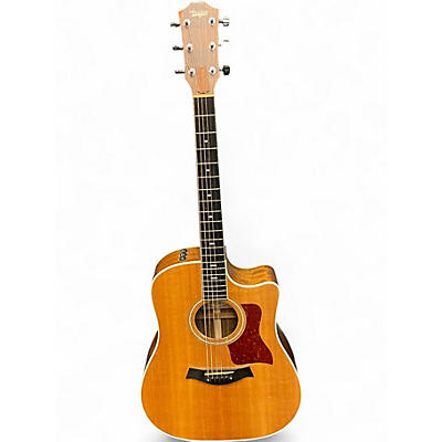 Used Taylor 410CE Natural Acoustic Electric Guitar
