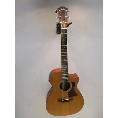 Taylor Used Taylor 412CE Natural Acoustic Electric Guitar