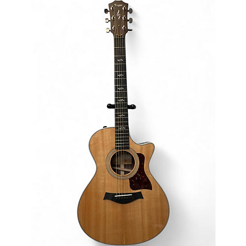 Used Taylor 412CE Natural Acoustic Electric Guitar Natural