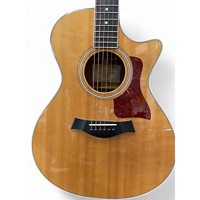 Used Taylor 412CE Natural Acoustic Electric Guitar