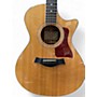 Used Taylor 412CE Natural Acoustic Electric Guitar Natural