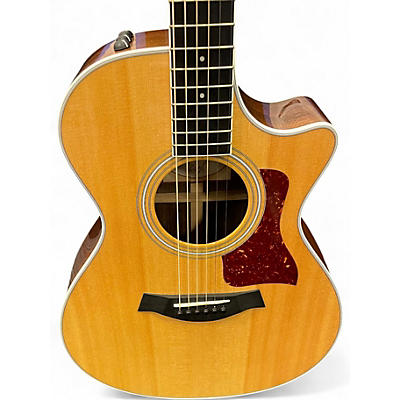Used Taylor 412CE-R Natural Acoustic Electric Guitar