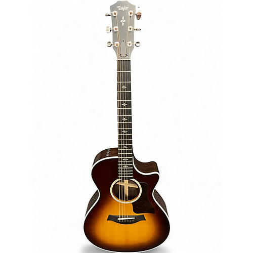 Used Taylor 412CE-R Shaded Edge Burst Acoustic Guitar Shaded Edge Burst