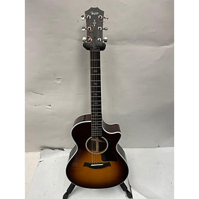 Taylor Used Taylor 412CE Sunburst Acoustic Electric Guitar