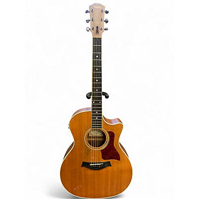 Used Taylor 414CE Brown Acoustic Electric Guitar