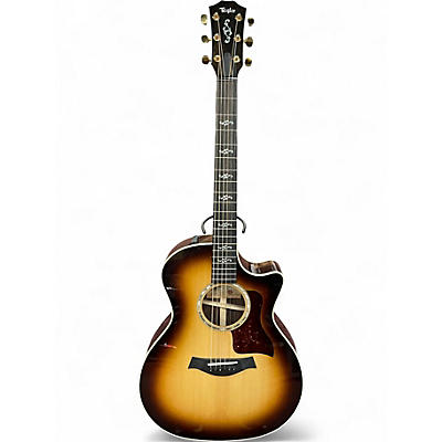 Used Taylor 414CE CUSTOM SHADED EDGE BURST Acoustic Electric Guitar