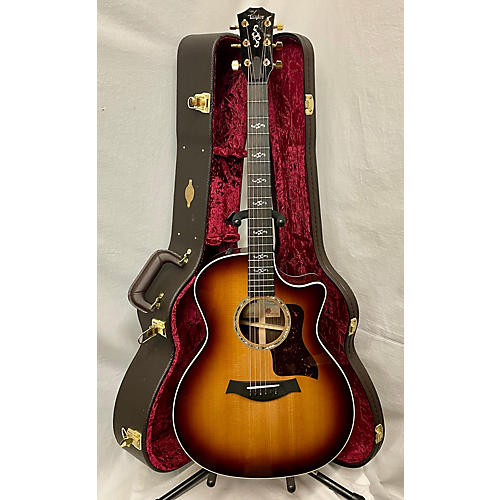 Taylor Used Taylor 414CE Custom V-Class Shaded Edgeburst Acoustic Electric Guitar Shaded Edgeburst