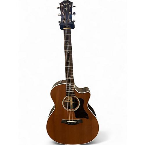 Used Taylor 414CE LTD SINKER REDWOOD Natural Acoustic Electric Guitar Natural