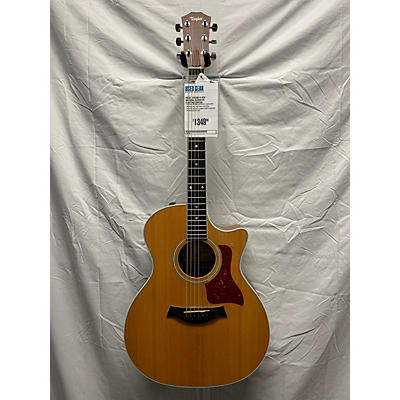 Taylor Used Taylor 414CE Natural Acoustic Electric Guitar