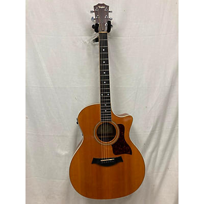 Taylor Used Taylor 414CE Natural Acoustic Electric Guitar