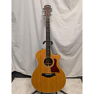 Taylor Used Taylor 414CE Natural Acoustic Electric Guitar