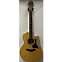 Used Taylor Used Taylor 414CE Natural Acoustic Electric Guitar Natural